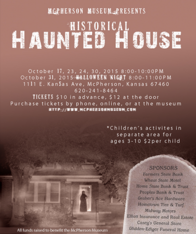 McPherson Museum is Hosting, “The Haunt”