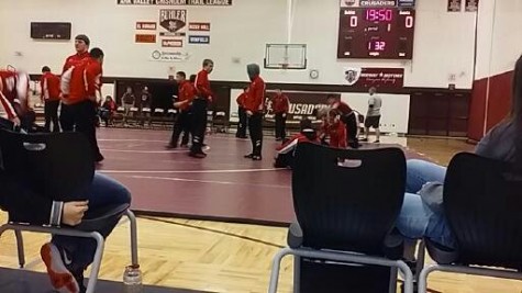 McPherson Wrestlers prepare for their dual against Andale