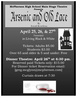 MHS Theater Takes on  Arsenic and Old Lace