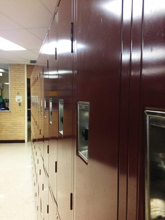 McPherson High School lockers