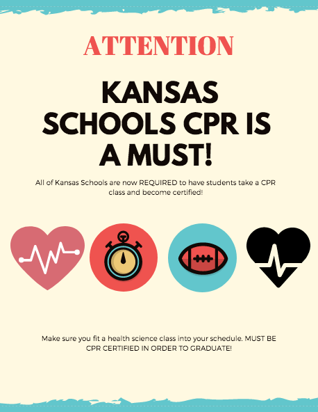 Kansas Schools CPR is a must!