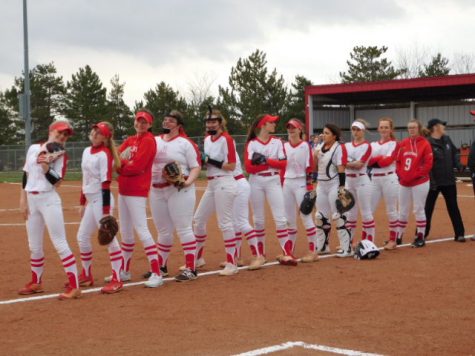 McPherson High School Home Softball Game