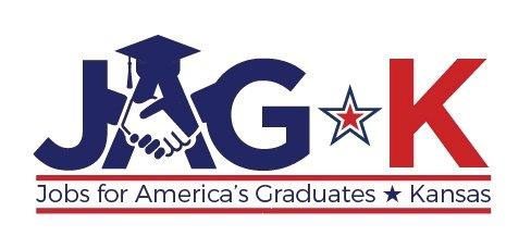 The JAG K program at McPherson Kansas High School (Jobs For America's Graduates-Kansas) Logo.