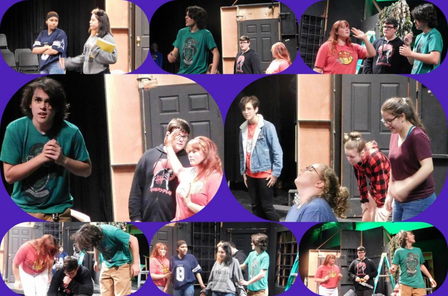 Sean Gorman, Tyler Jones, Katie Dix, Cheyenne Yardly, Timara Richardson, Merris Neighbors, Marlo Brown, Lilith Cherry and more!  All featured in 1o ways to survive the zombie apocalypse!  Come see them and the emotional package crew this Friday and Saturday at 7:30 pm in the big theater!