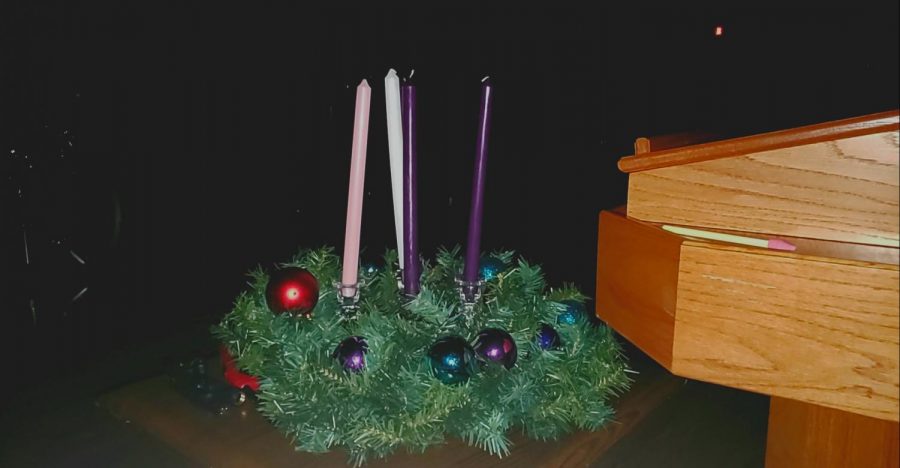 The Advent Wreath at Countryside Covenant Church.