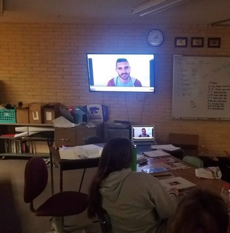 It Gets Better’s, Justin Tindall has video call with McPherson Highschools GSA club