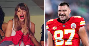 Picture of Travis Kelce and Taylor Swift. Photo from CBS news