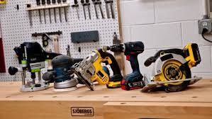 Tools that students use out in the carpentry shop.