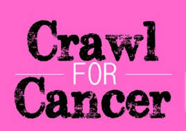 Poster for the campain Crawl for Cancer
photo credit to crawlforcancer.com