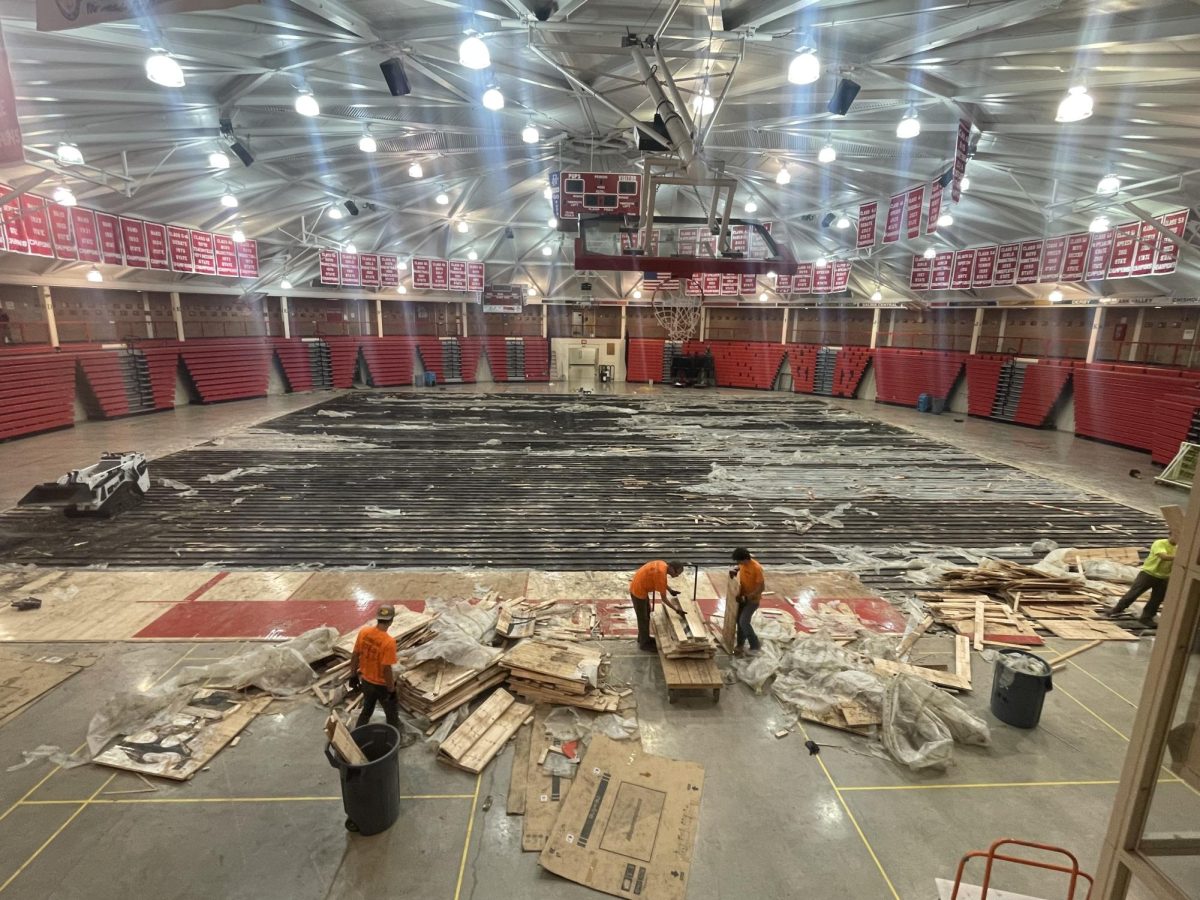 Roundhouse construction disrupts school activities