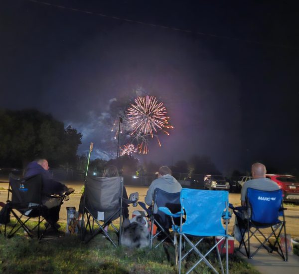 All Schools Day sparkling fireworks